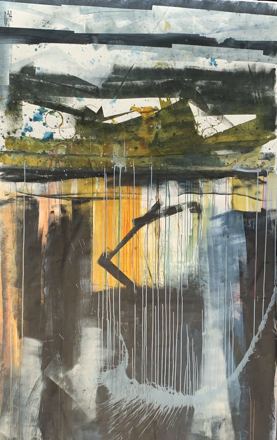 Time Maria-Isabel Brandis Original painting for sale