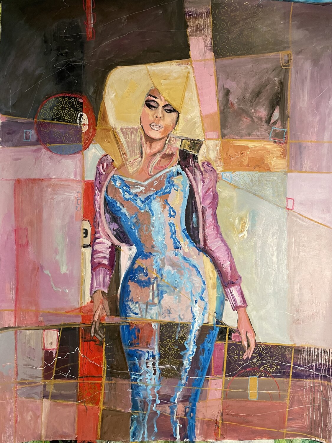 Happyness Maria-Isabel Brandis Original painting for sale