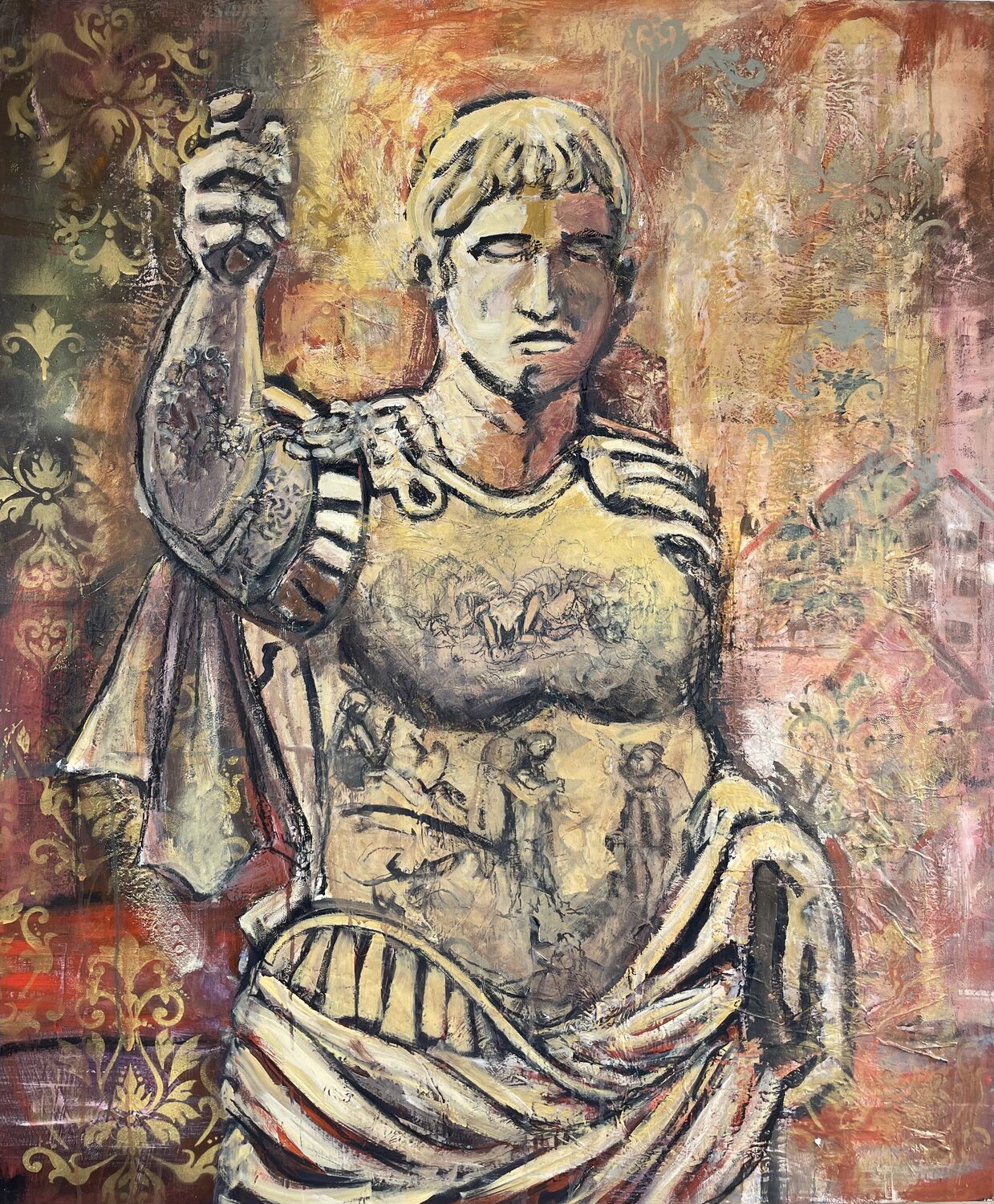 Veni, vidi, vici Maria-Isabel Brandis Original painting for sale