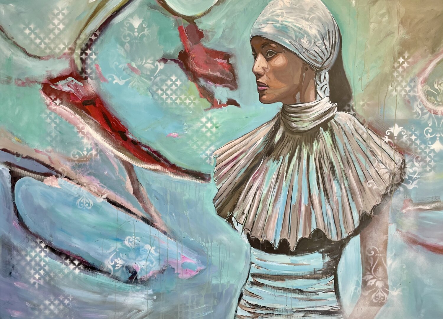 Innocence Maria-Isabel Brandis Original painting for sale