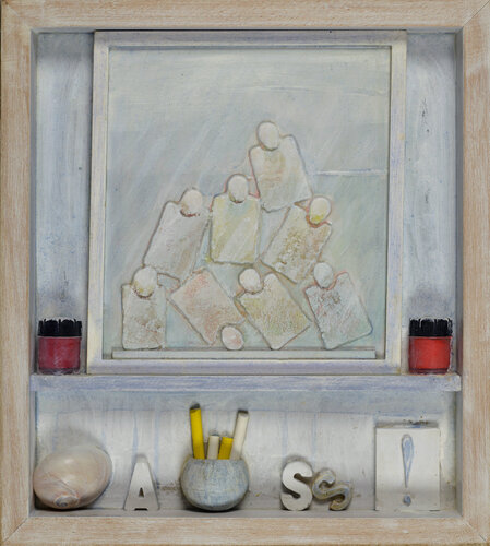 Quadro nel quadro I by Gastone Cecconello, Painting for Sale on Select