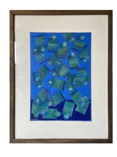 Caduta by Gastone Cecconello, Painting for Sale on Select