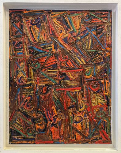 Moltitudine by Gastone Cecconello, Painting for Sale on Select