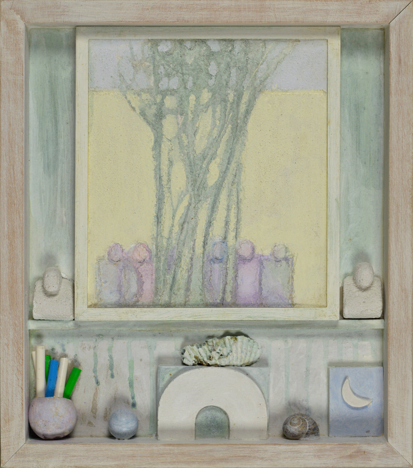 Quadro nel quadro III Gastone Cecconello Original painting for sale