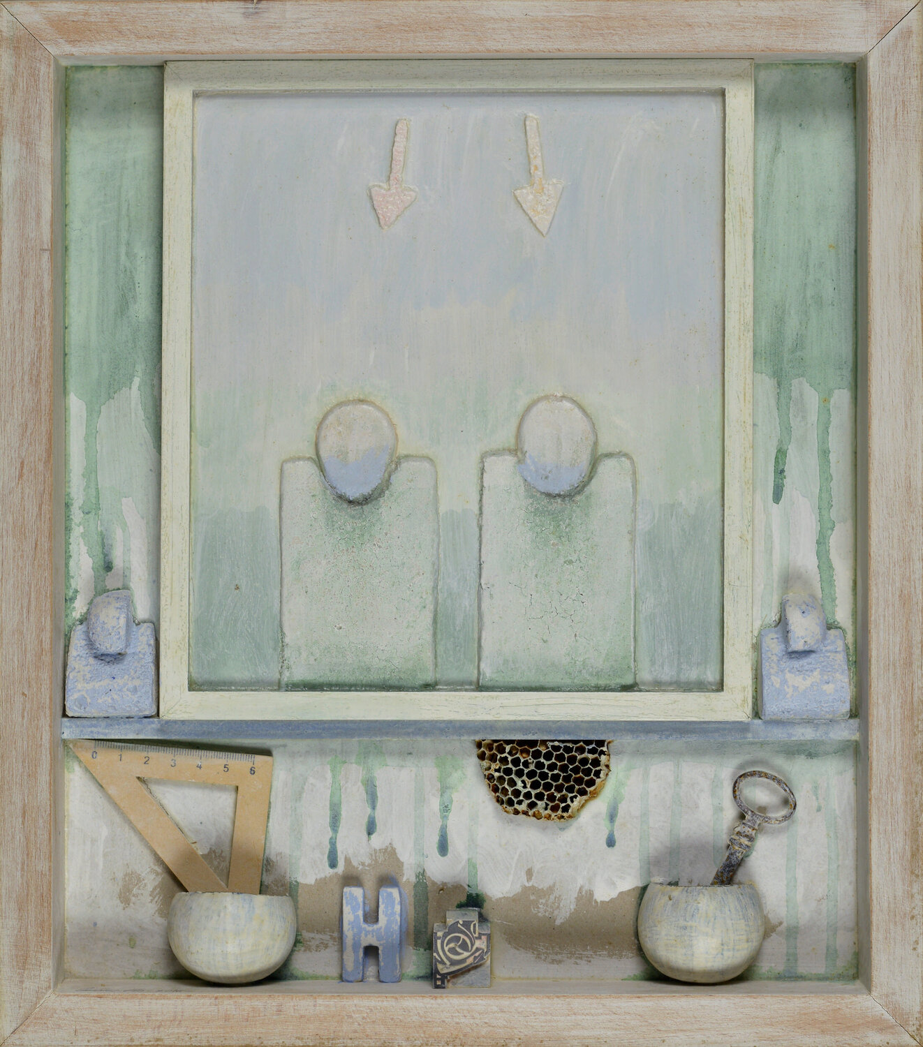 Quadro nel quadro VII Gastone Cecconello Original painting for sale