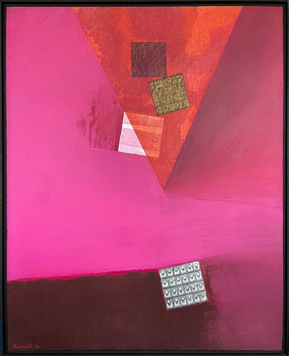 Composizione Gastone Cecconello Original painting for sale