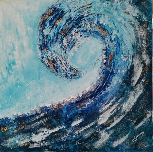 OCEANE by Joëlle Darmon, Painting for Sale on Select