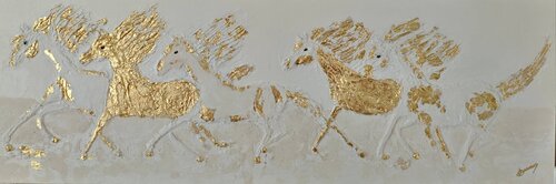 Chevauchée Céleste by Joëlle Darmon, Painting for Sale on Select