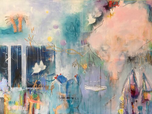 Find your home by Bea Schubert, Painting for Sale on Select