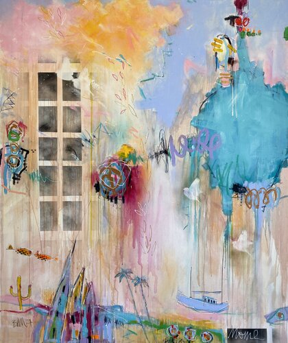 Home No.3 by Bea Schubert, Painting for Sale on Select