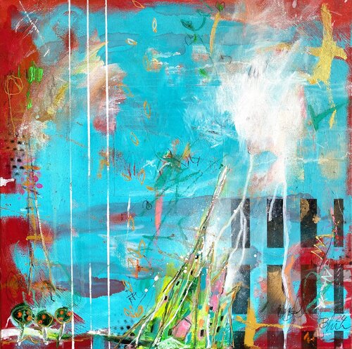 Home is Love No.6 by Bea Schubert, Painting for Sale on Select