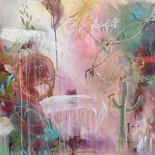 Kiss of Life No.2 by Bea Schubert, Painting for Sale on Select