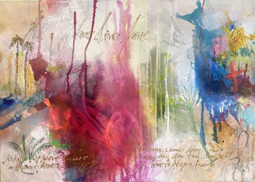 Love Lives Here No.2 by Bea Schubert, Painting for Sale on Select