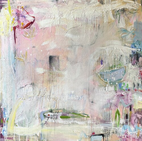 Colors of fading memory No.1 by Bea Schubert, Painting for Sale on Select
