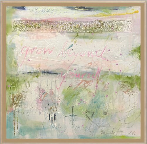Grow beyond yourself No.2 (framed) by Bea Schubert, Painting for Sale on Select