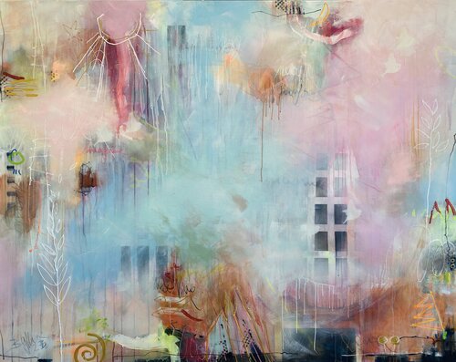 Imagine by Bea Schubert, Painting for Sale on Select