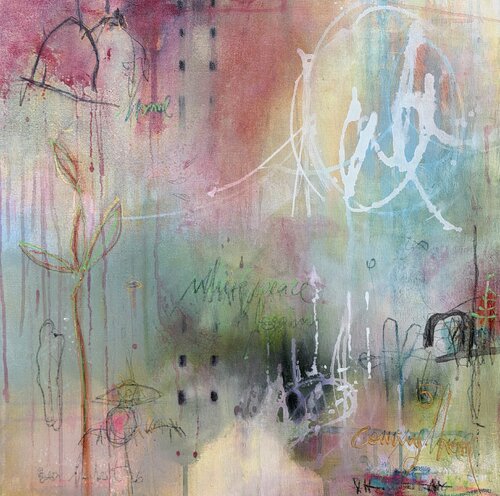 Home, where peace begins No.4 by Bea Schubert, Painting for Sale on Select