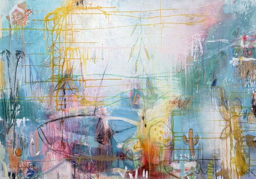 Home by the sea No.3 by Bea Schubert, Painting for Sale on Select