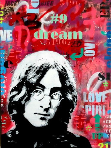 John Lennon von Philippe Euger, Malerei kaufen auf Select