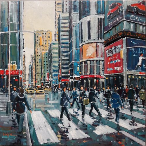 New York von Philippe Euger, Malerei kaufen auf Select