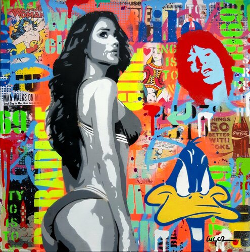 Wonder Woman von Philippe Euger, Malerei kaufen auf Select