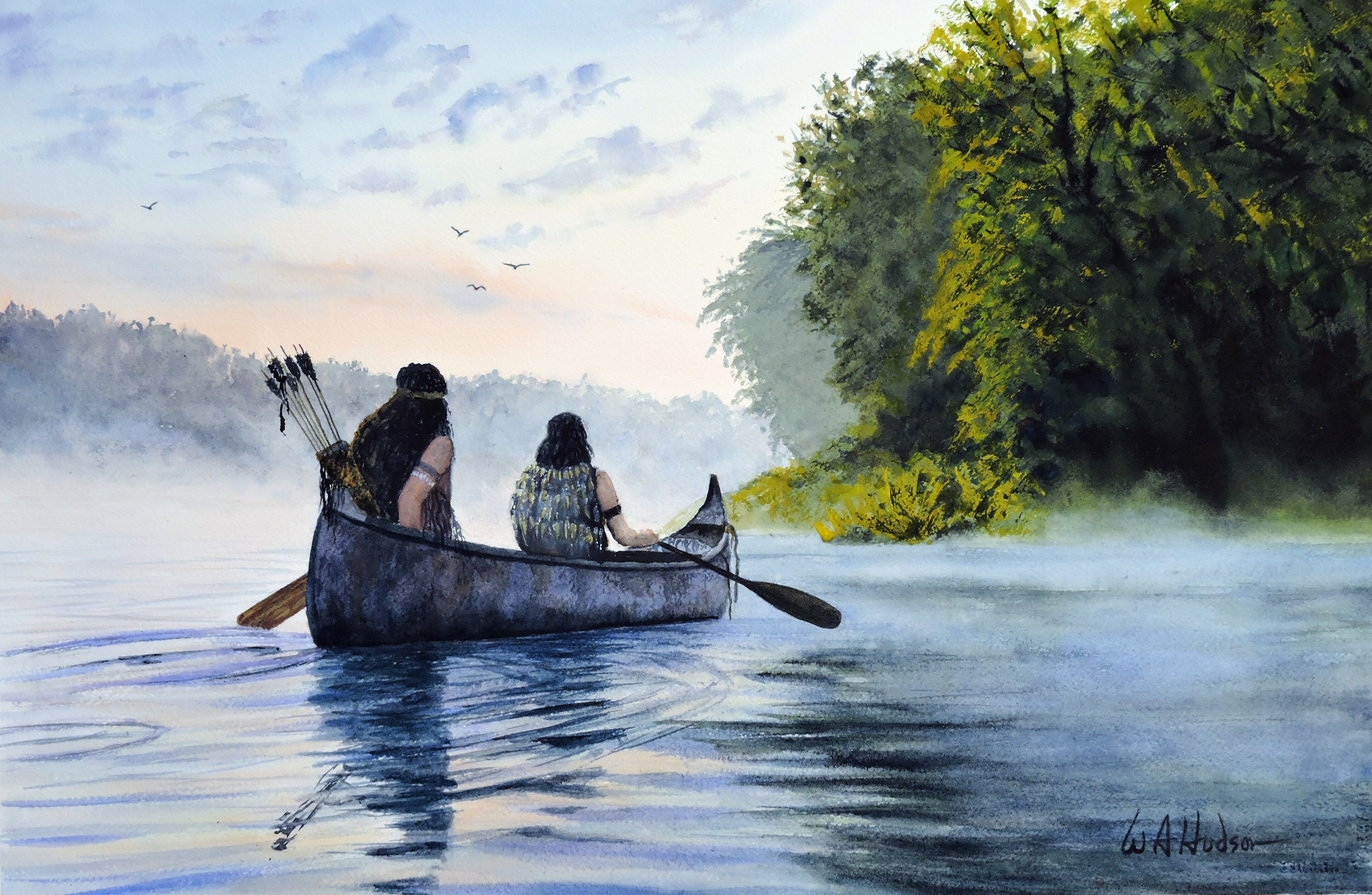 Topic Canoe paintings
