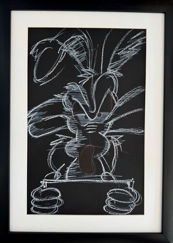 The Beginning by Esteban Vera, Drawing for Sale on Select