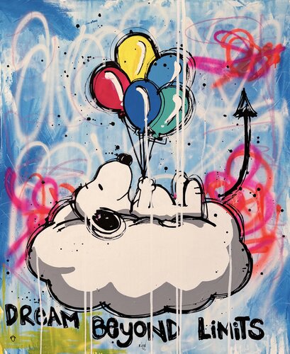 Dream Beyond Limits by Esteban Vera, Painting for Sale on Select