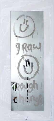 Grow trough change by Esteban Vera, Painting for Sale on Select