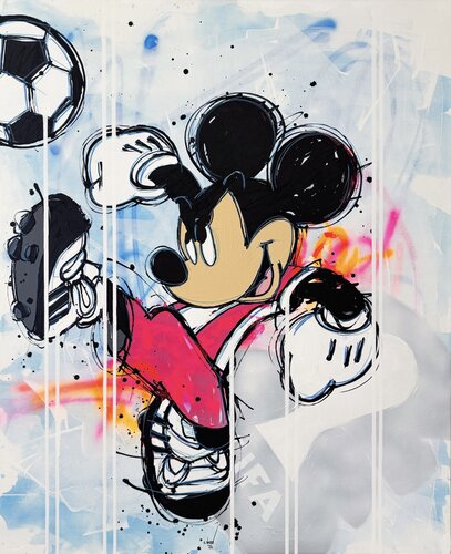 The Pulse of Victory by Esteban Vera, Painting for Sale on Select