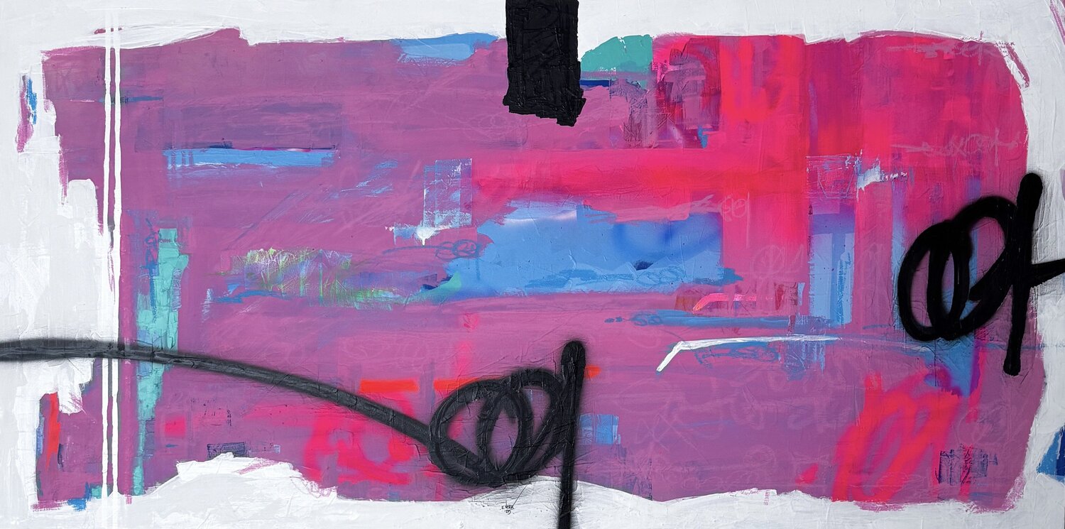 Emerging Lights Esteban Vera Original painting for sale