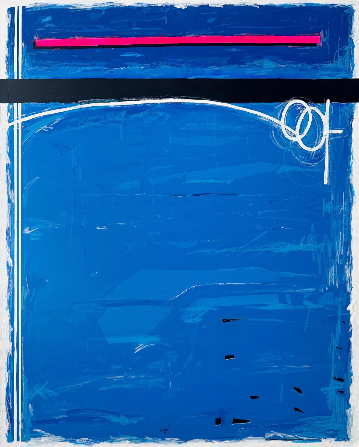 Dreams in Transit Esteban Vera Original painting for sale