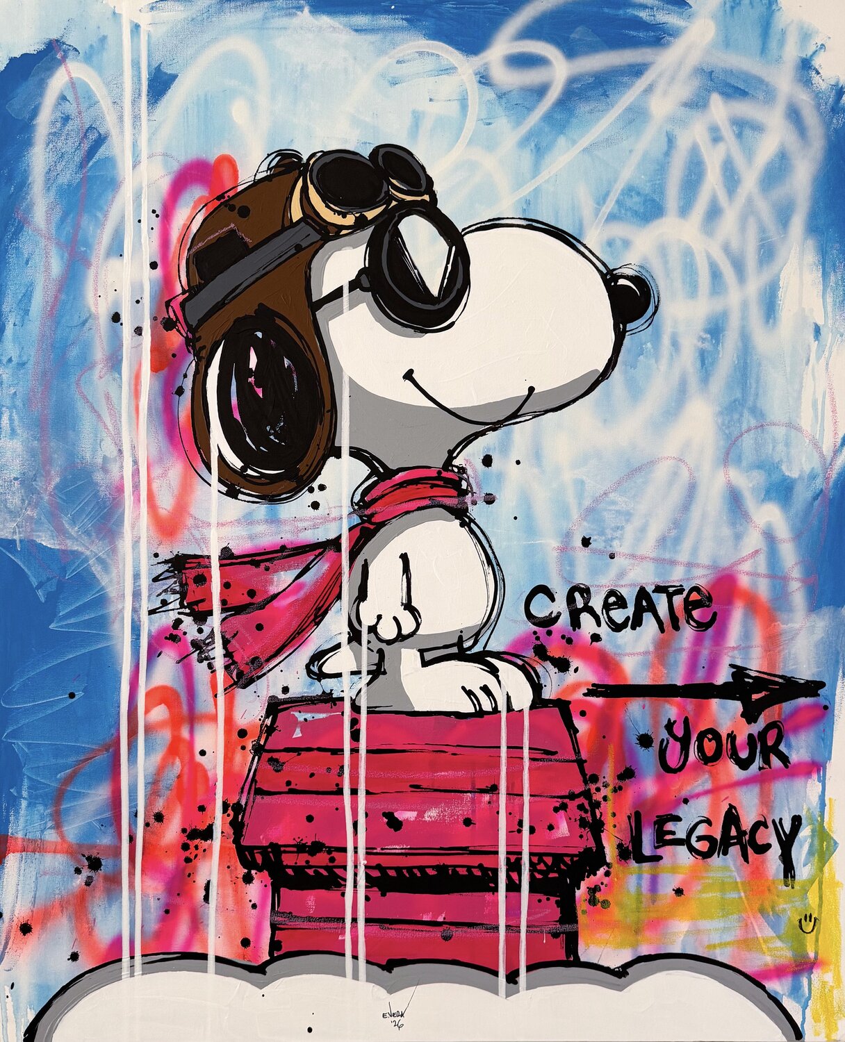 Create Your Legacy Esteban Vera Original painting for sale