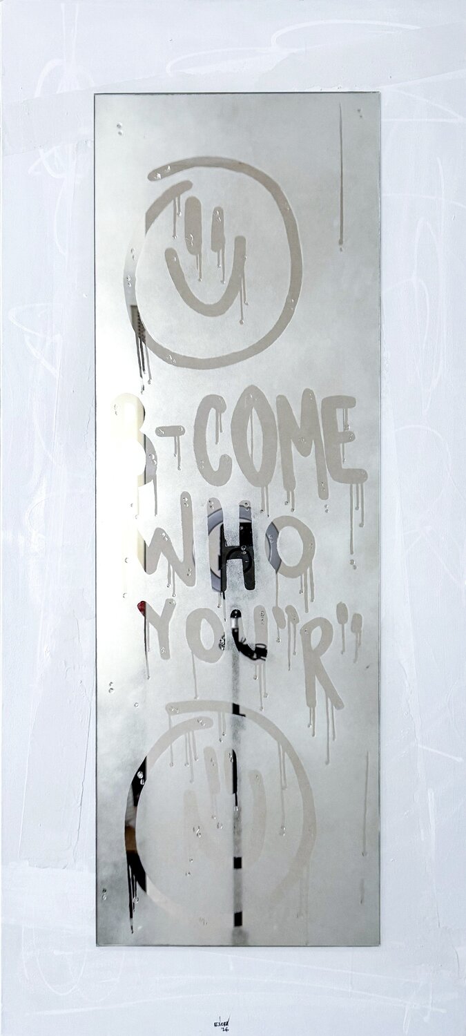 Become who you are Esteban Vera Original painting for sale