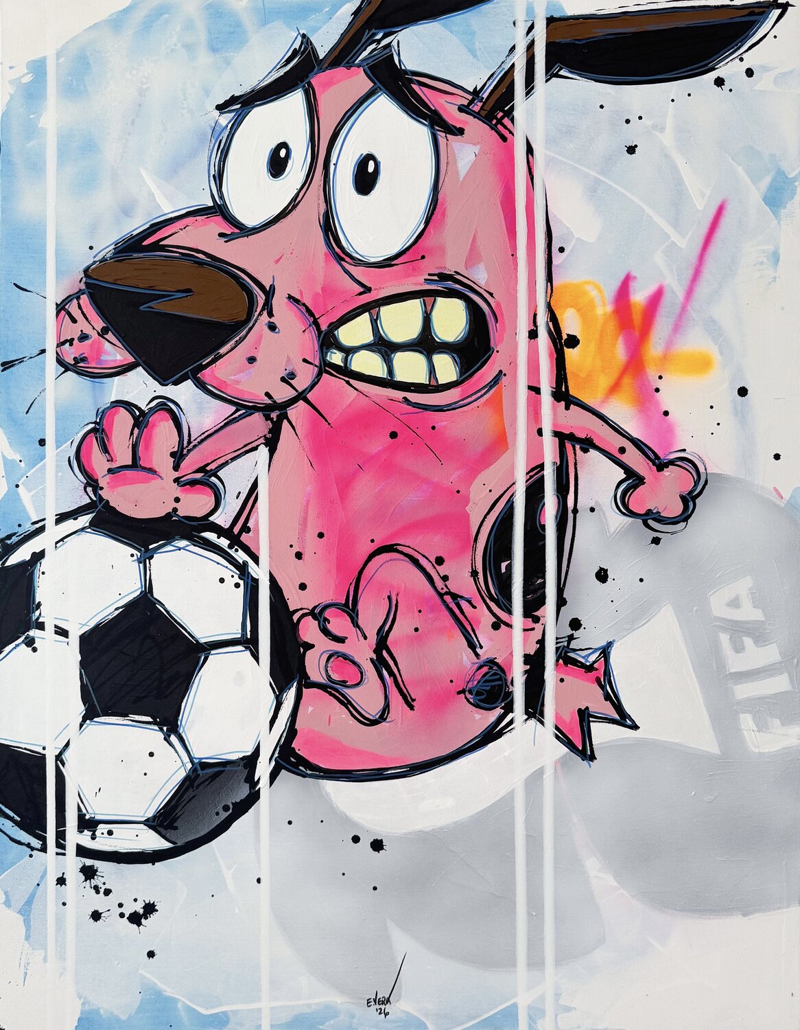 No Time for Doubt Esteban Vera Original painting for sale