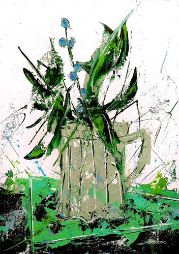 Vers le printemps. by Jean-Pierre Borderie, Painting for Sale on Select