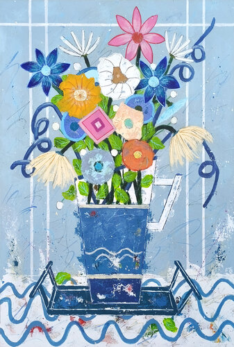 Eloge du printemps by Jean-Pierre Borderie, Painting for Sale on Select