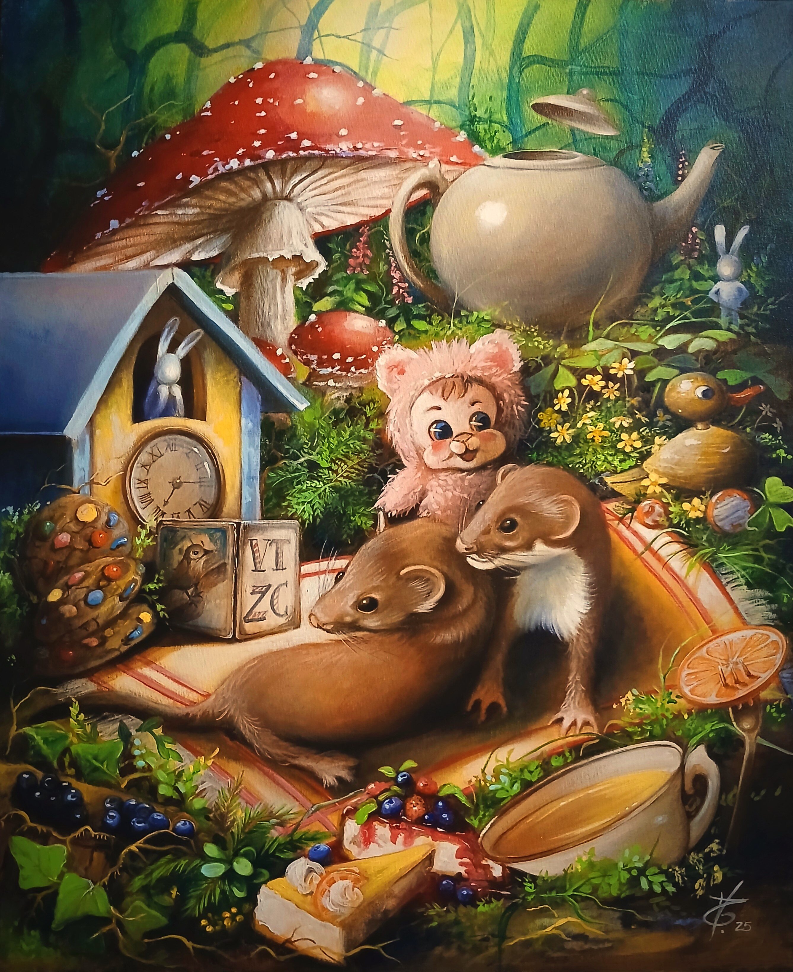 Topic Kindergarten paintings