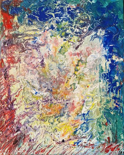 Raggi bianchi D12 by Michele Imperiale, Painting for Sale on Select