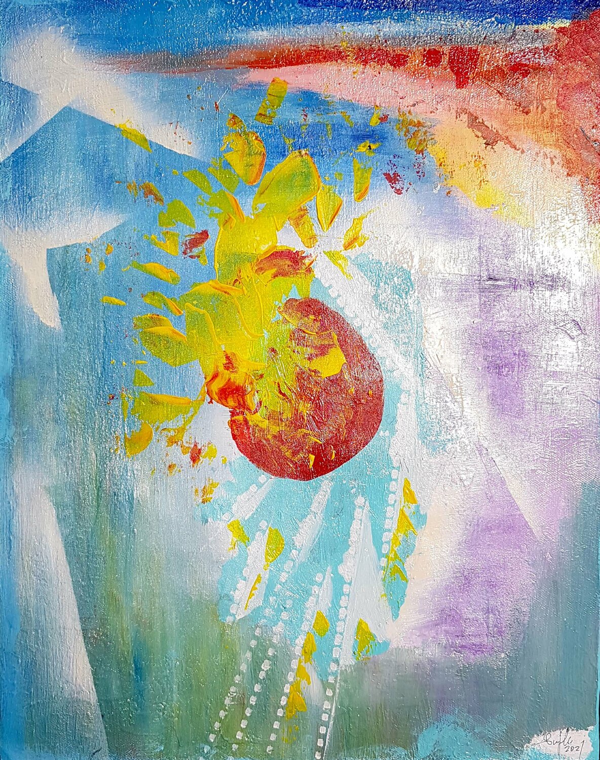 Cuore Michele Imperiale Original painting for sale