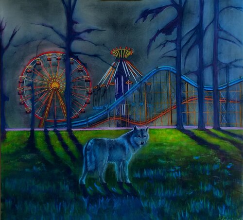 Le gardien du Silence by Davide Rodoquino, Painting for Sale on Select