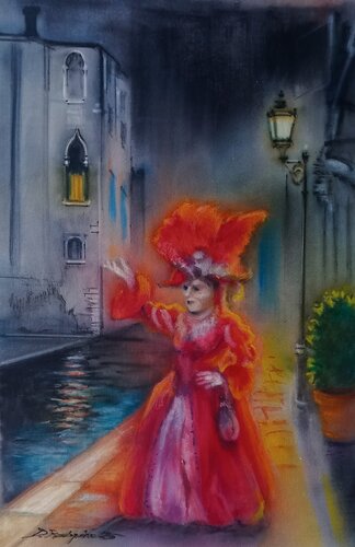 L'Éclat de la Sérénissime by Davide Rodoquino, Painting for Sale on Select