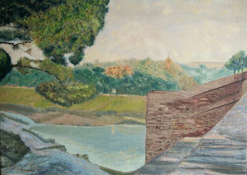 Ponte Vecchio by Davide Rodoquino, Painting for Sale on Select