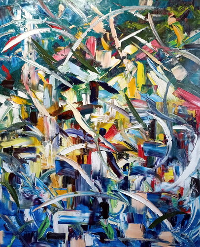 Comete by Antonino Puliafico, Painting for Sale on Select