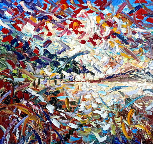 Senza Tempo by Antonino Puliafico, Painting for Sale on Select
