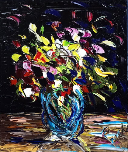 Fiori di Luce by Antonino Puliafico, Painting for Sale on Select