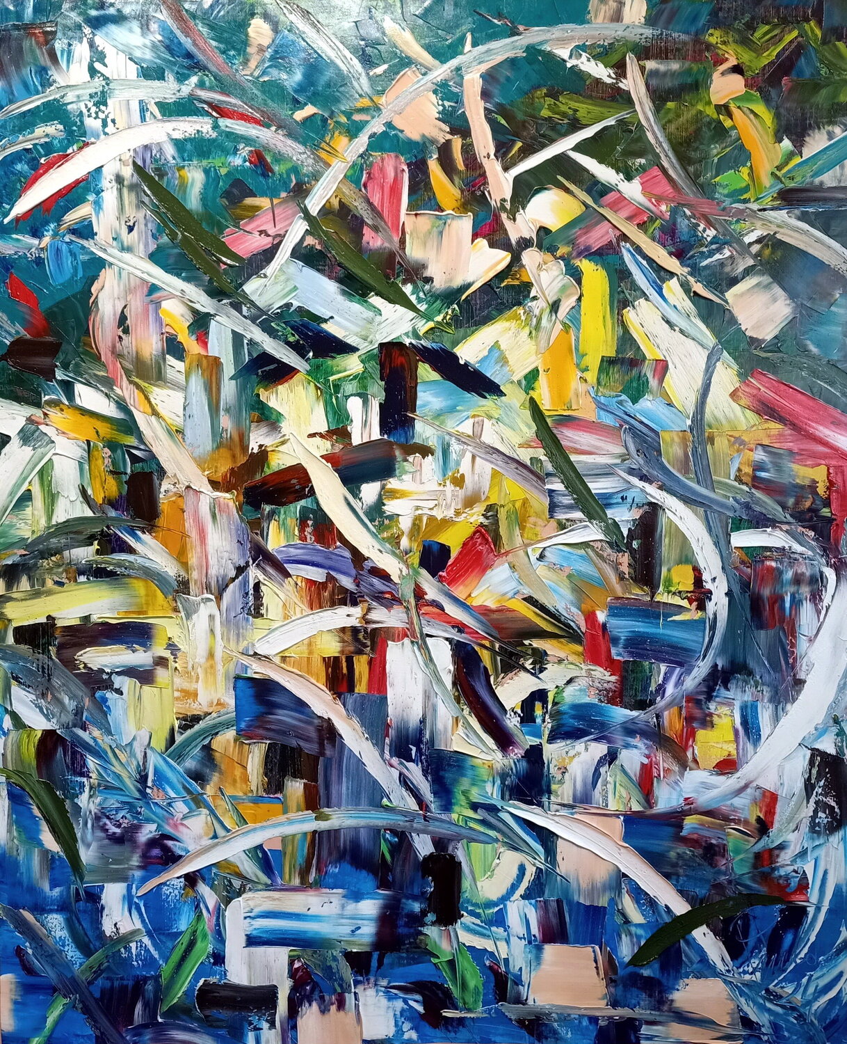 Comete Antonino Puliafico Original painting for sale
