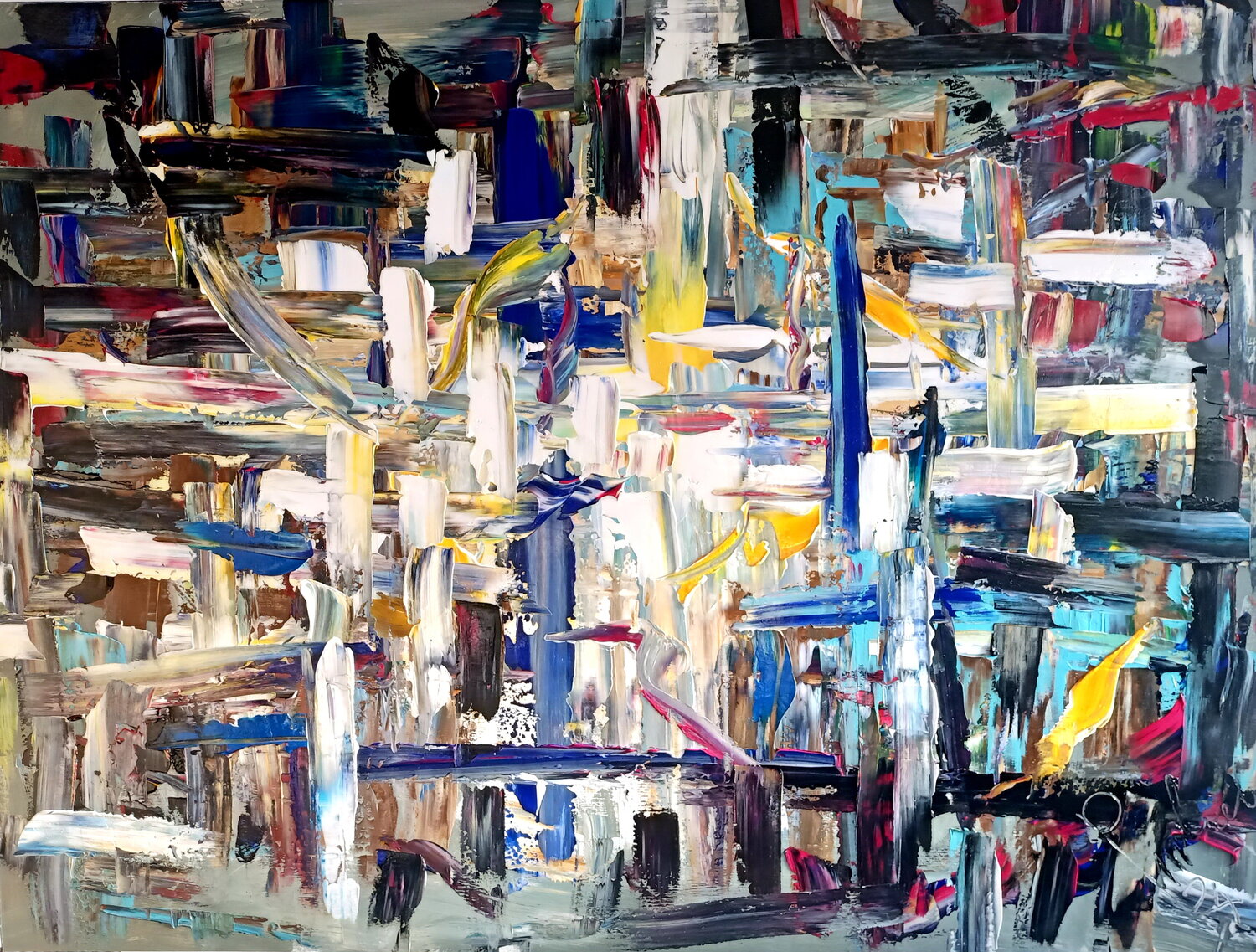 Ombre Grigie Antonino Puliafico Original painting for sale