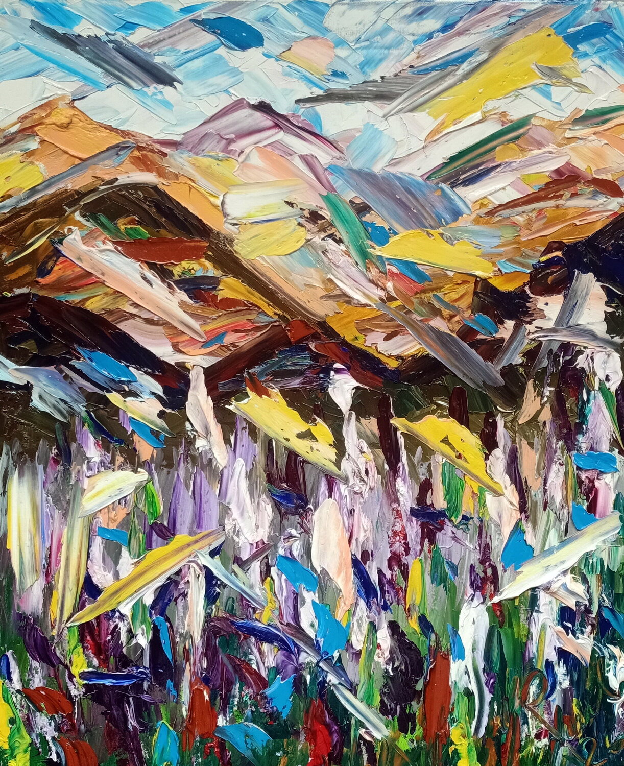 Mattina Antonino Puliafico Original painting for sale