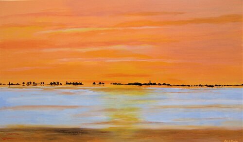 Reflection ..... by Ans Duin, Painting for Sale on Select